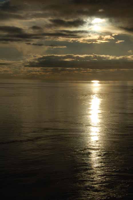 sunset at Deception Pass